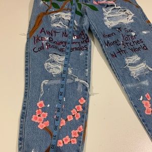 Custom Hand Crafted Denim Jeans